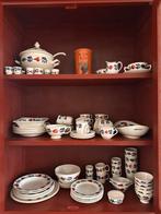 Boerenbont servies, Ophalen