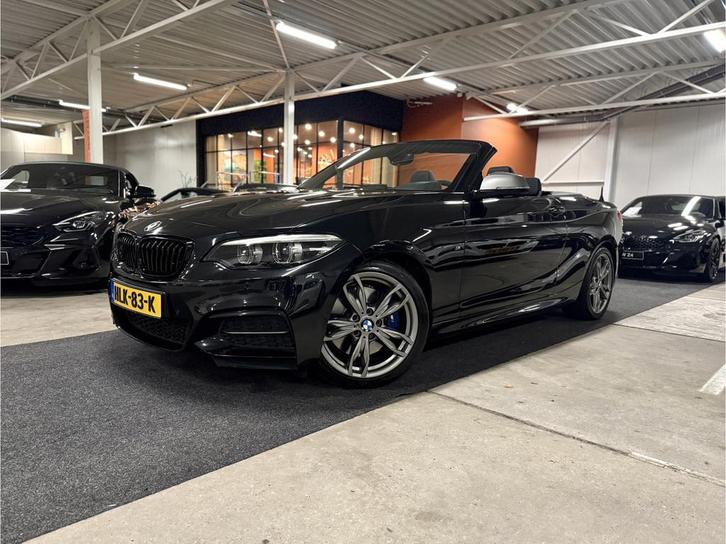 BMW 2 Serie Cabrio M240i High Executive l Facelift l Keyless, Auto's, BMW, Bedrijf, Te koop, 2-Serie, ABS, Achteruitrijcamera