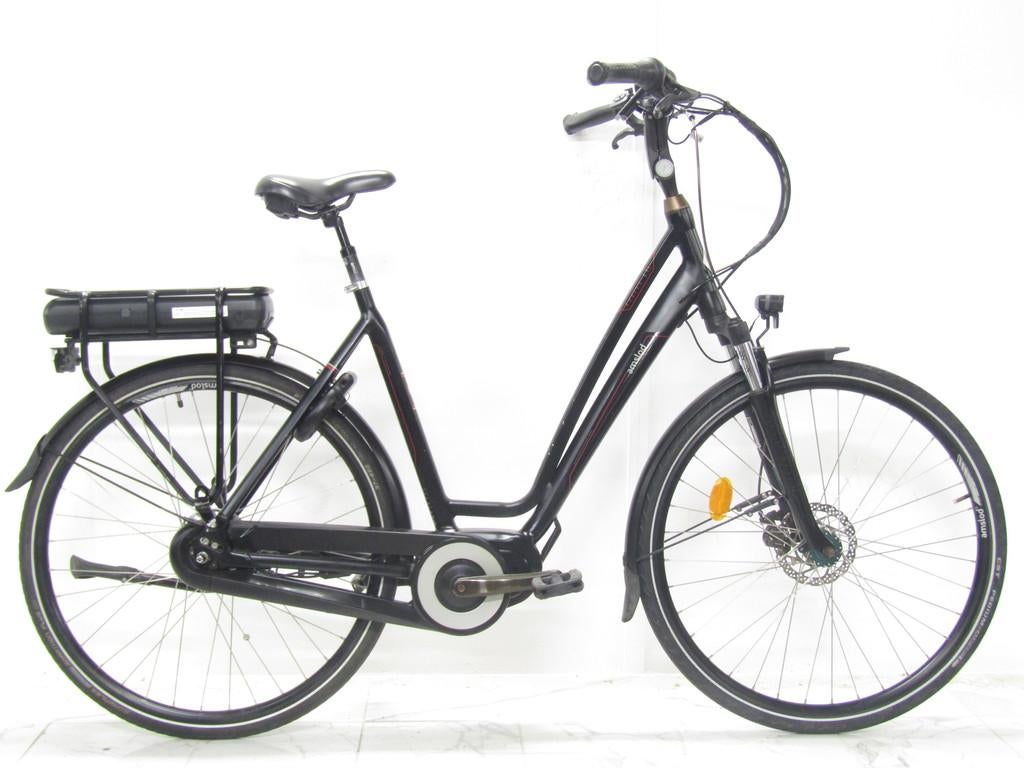 Amslot Venton zwart dames 59cm 28inch, Fietsen en Brommers, Elektrische fietsen, Gebruikt, Overige merken, 59 cm of meer
