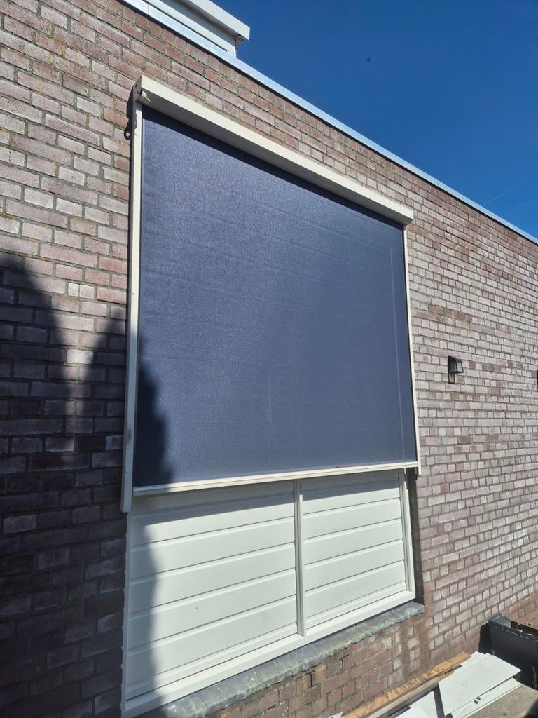 Sun screens handmatig, Ophalen of Verzenden, Wit, Minder dan 100 cm, Minder dan 100 cm