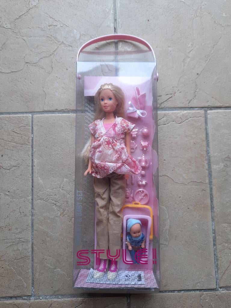 Steffi Love: zwangere moeder en kind NIEUW, Ophalen, Nieuw, Pop