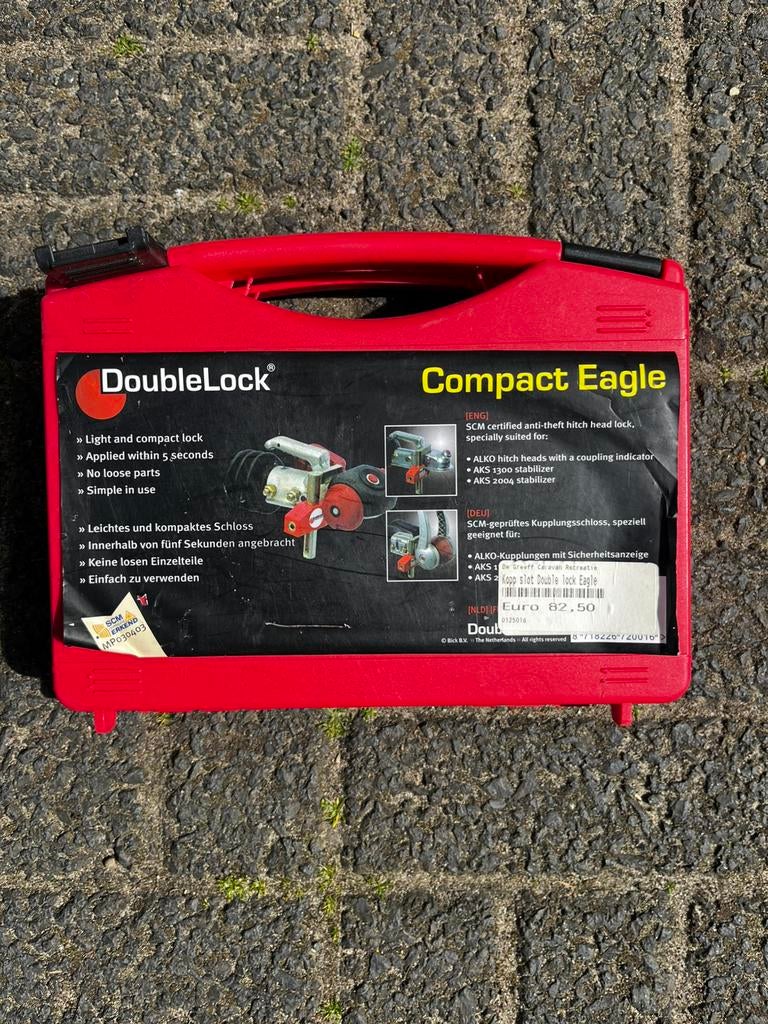 Disselslot caravan aanhanger, Ophalen, Zo goed als nieuw