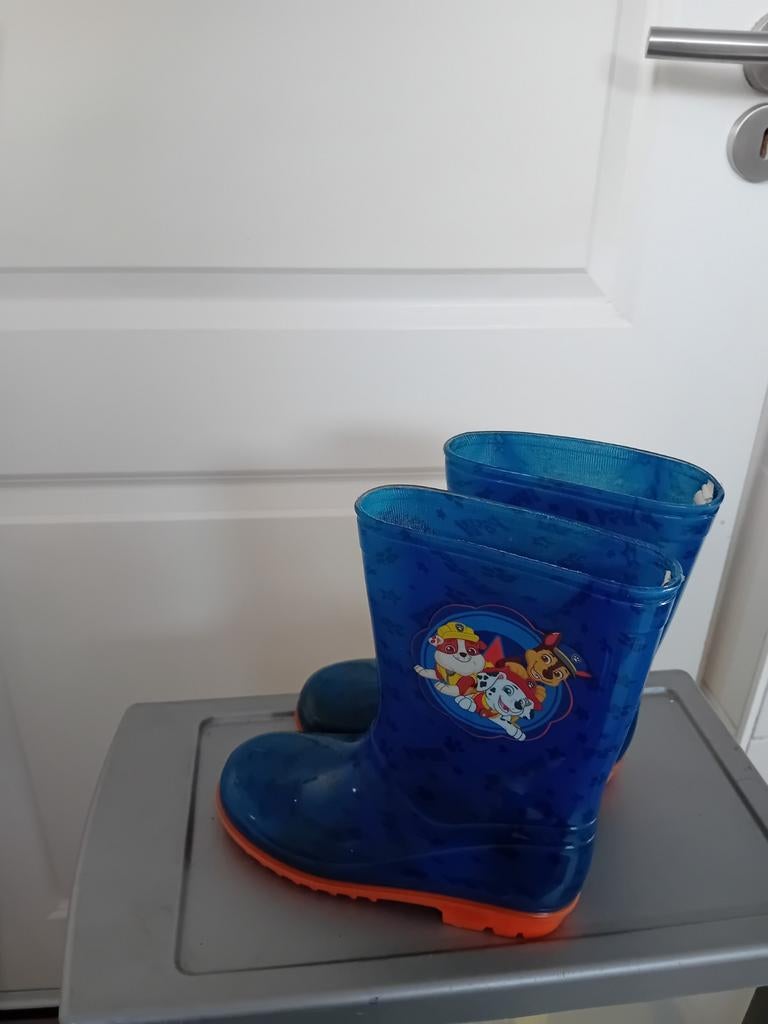 Paw Patrol regenlaarzen - Maat 24, Ophalen, Jongen of Meisje, Paw Patrol, Laarzen