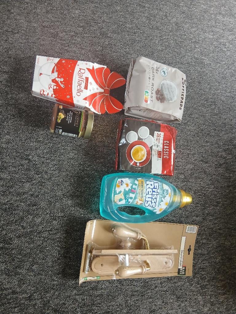 Levensmiddelen plus extra!, Ophalen