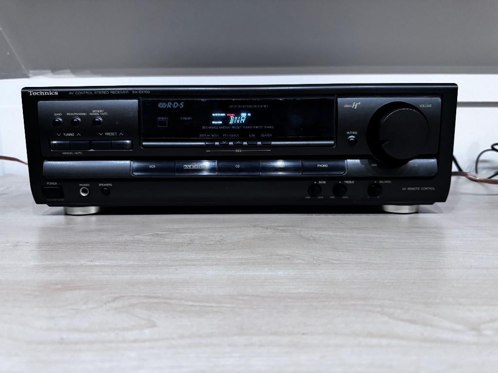 ✅ Technics AV Control Stereo Receiver SA-EX100, Overige merken, Gebruikt, Ophalen of Verzenden, 120 watt of meer