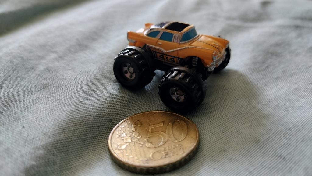 FORD FAIRLANE  monster truck MICRO MACHINES uit verzameling, Ophalen of Verzenden, Zo goed als nieuw, Auto