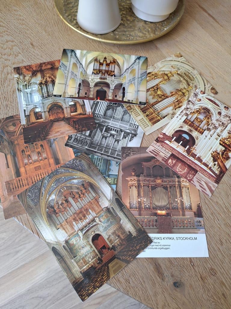 Ansichtkaarten van kerkorgels - Diverse landen, Ophalen of Verzenden, Frankrijk