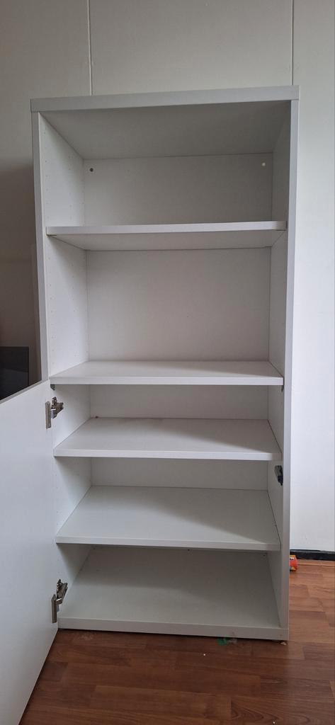 Ikea Besta kast met deur en legplanken - Wit, Huis en Inrichting, Kasten | Overige, Ophalen