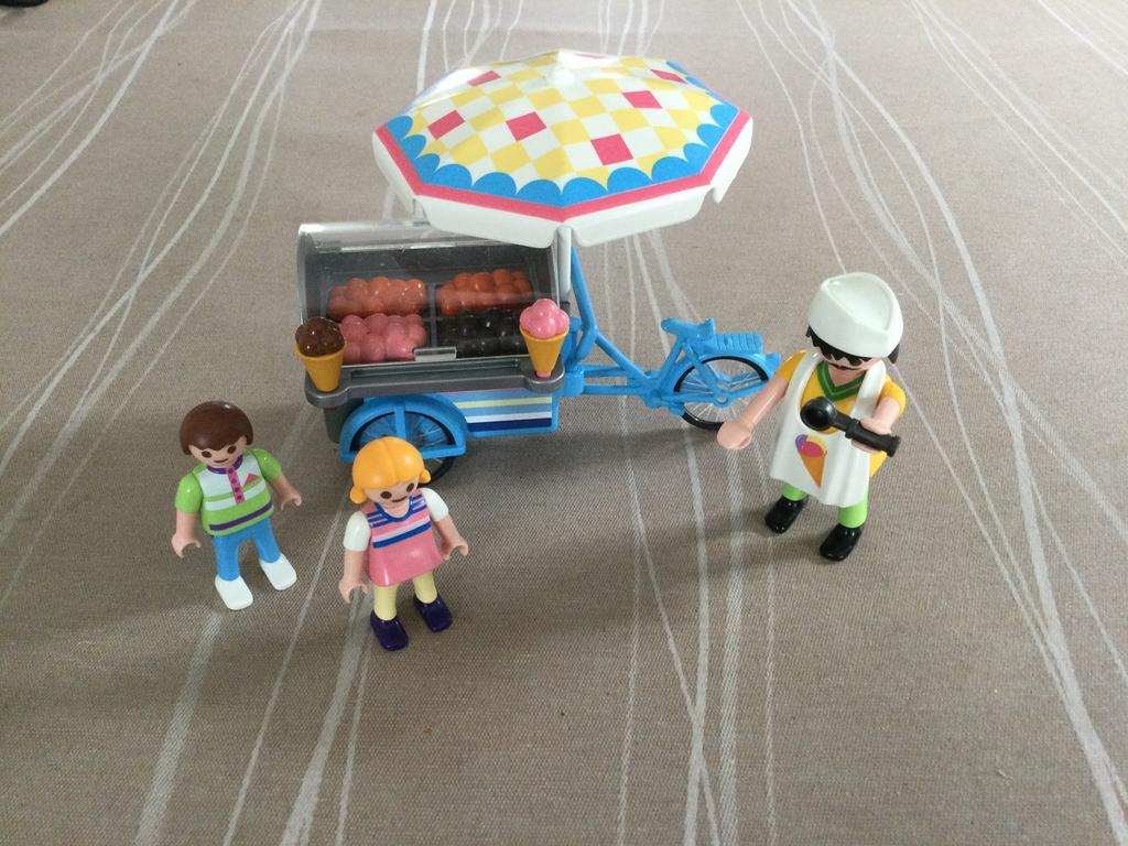 Playmobil ijskraam 1, Ophalen of Verzenden, Zo goed als nieuw