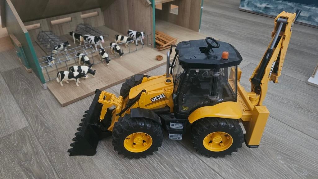 Bruder JCB graafmachine, Ophalen of Verzenden, Gebruikt