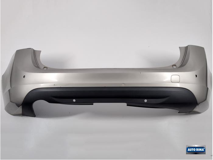 Achterbumper van een Volvo V60 (484), Auto-onderdelen, Carrosserie en Plaatwerk, Bumper, Volvo, Gebruikt, 3 maanden garantie, Ophalen of Verzenden