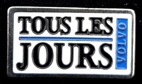 Volvo- Tous les Jours pin, Verzenden, Nieuw, Transport, Speldje of Pin