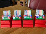 set van 4 bridge biedboxen, Drie of vier spelers, Ophalen of Verzenden, Gebruikt