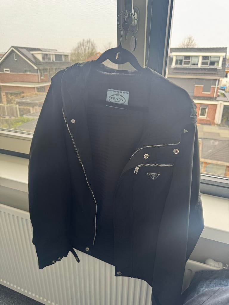 Prada Zomerjas, Ophalen of Verzenden, Zo goed als nieuw, Maat 48/50 (M), Zwart