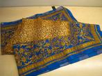 Zijden sjaal, 87 x 87cm, prachtige motieven, nieuw, perfekt!, Kleding | Dames, Mutsen, Sjaals en Handschoenen, Ophalen of Verzenden