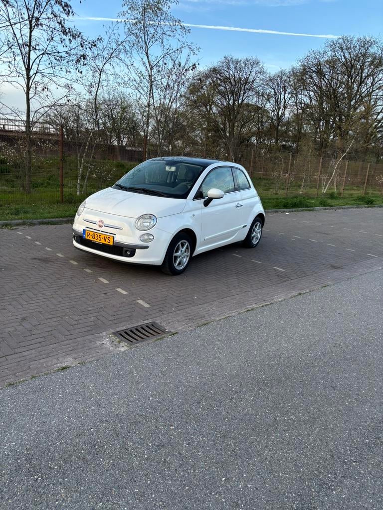 Fiat 500 1.2 2012, Auto's, 1242 cc, 4 cilinders, 840 kg, Wit