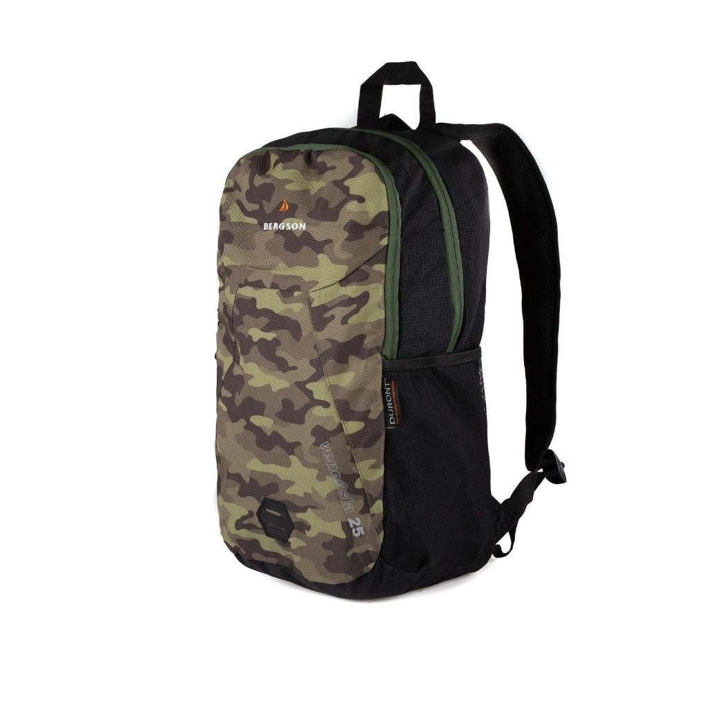 BERGSON rugzak VENESSLA 25 liter camo € 62,50, Ophalen of Verzenden, Nieuw, Rugzak
