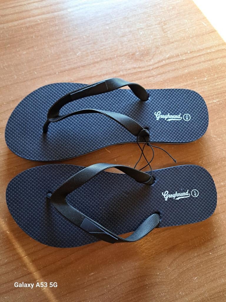 Slippers   Greyhound, Verzenden, Nieuw, Zwart