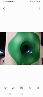 Bijzondere Groene Geblazen Glazen Schaal, Ophalen