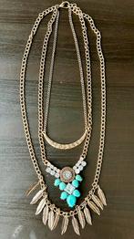 Royal Bohemian Ketting, Brons kleur, RVS, zie info, Overige materialen, Met hanger, Ophalen of Verzenden, Zo goed als nieuw