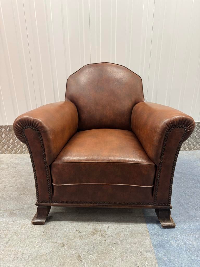 Art Deco Fauteuil - Amsterdamse School Stijl, Overige materialen, Gebruikt, ?, 75 tot 100 cm