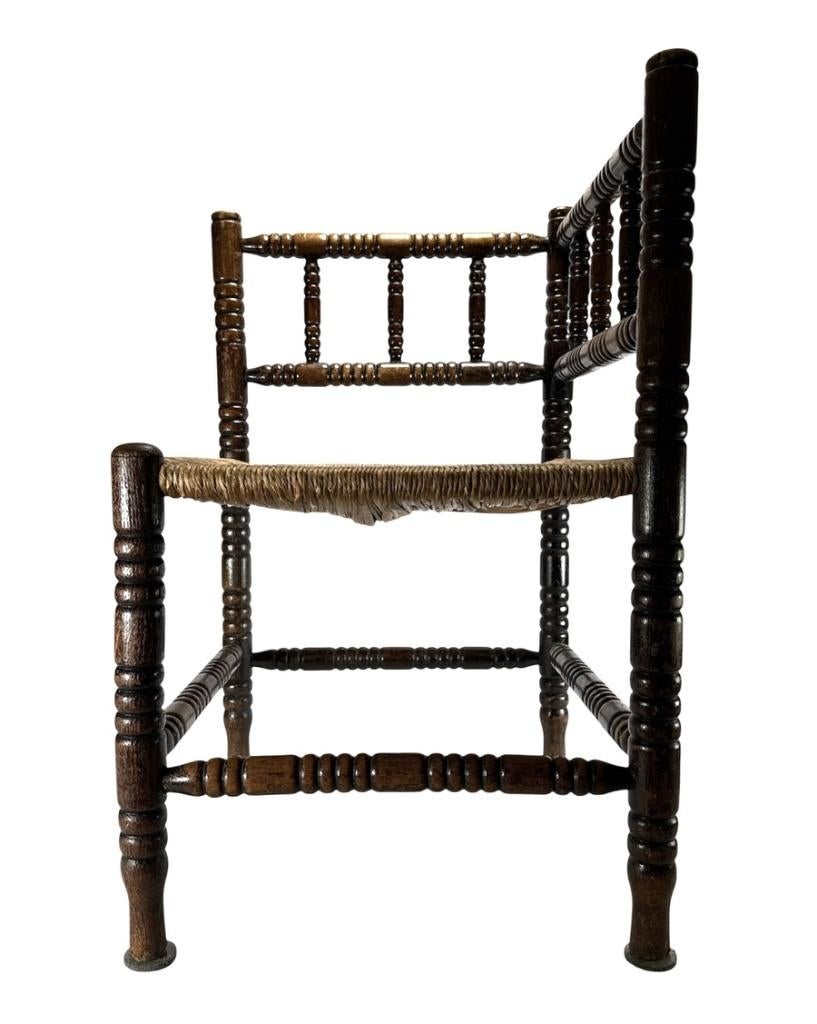 1152. Knobbelstoel, eerste helft 20e eeuw, Ophalen of Verzenden