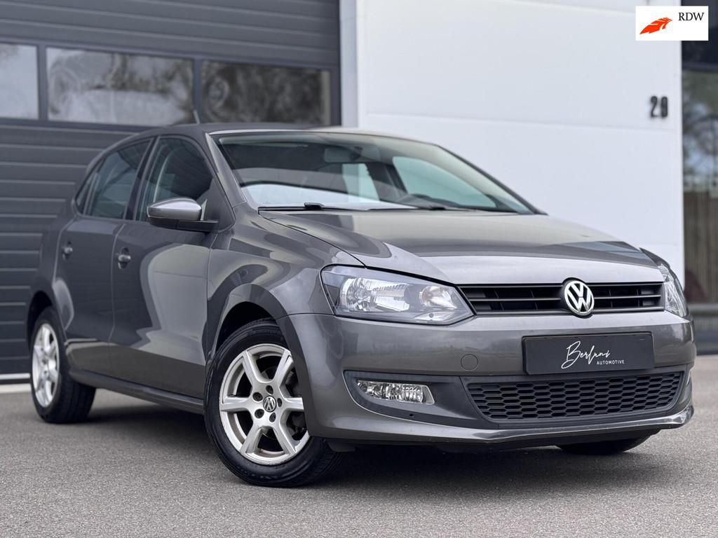 Volkswagen Polo 1.2-12V Comfortline Airco|LM Velgen|5deurs, Auto's, Voorwielaandrijving, Euro 5, Zwart, 1198 cc