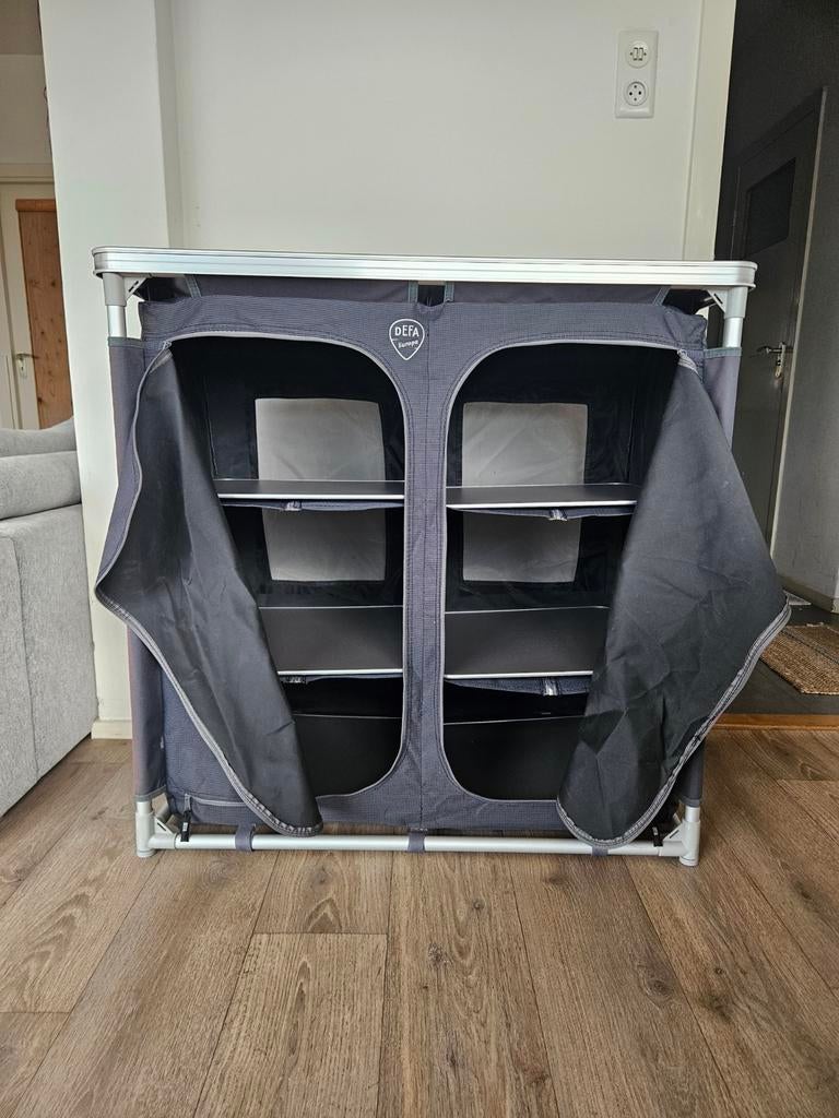 DEFA Campingkast - Set van 2 - Schuin, Caravans en Kamperen, Ophalen, Gebruikt, Campingkast