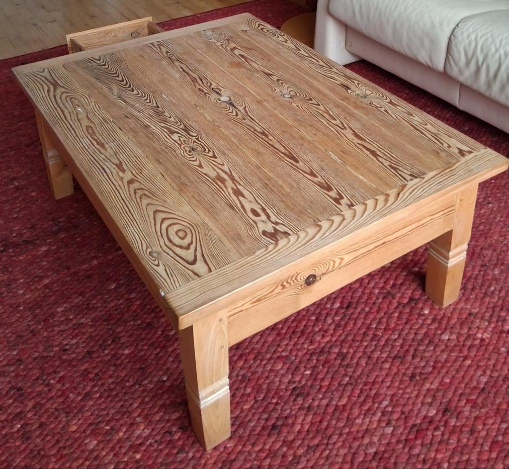 Grenen houten salon tafel antiek grenen *OPHALEN IN ZUTPHEN*, Ophalen, Gebruikt, 100 tot 150 cm, 50 tot 100 cm