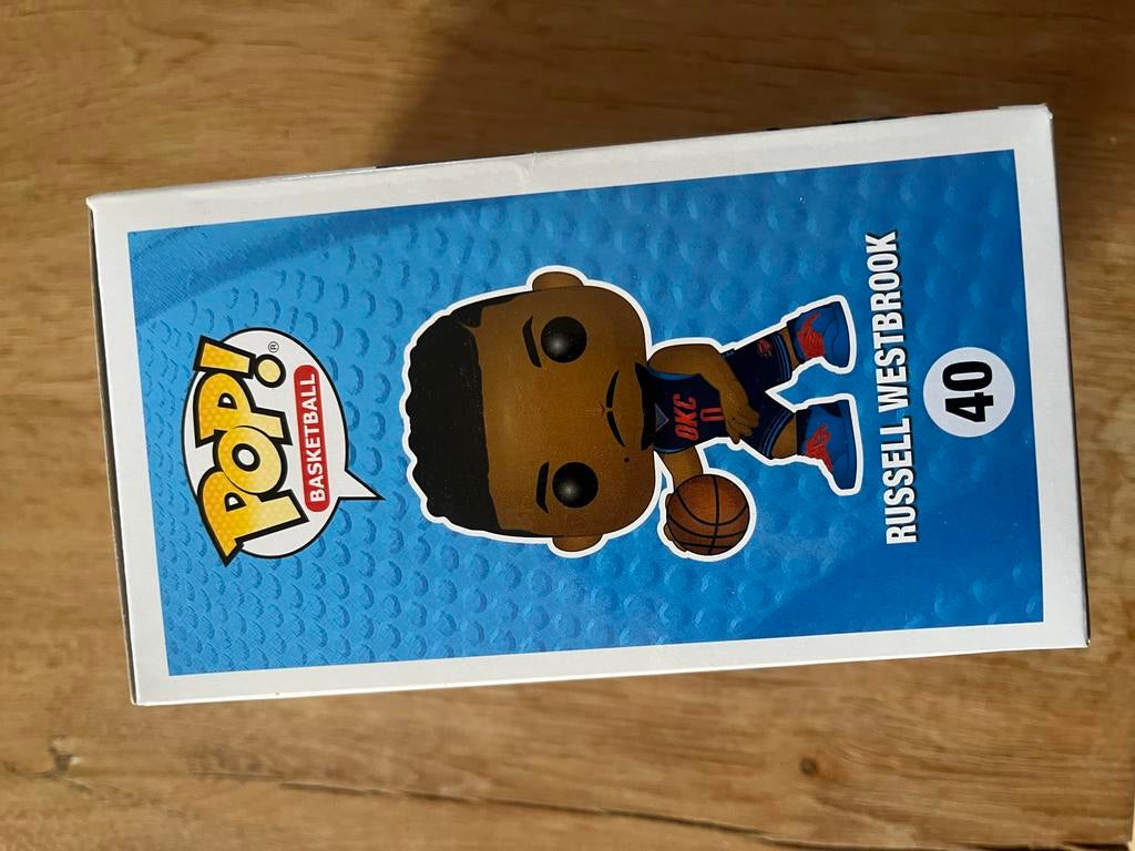 Funko Pop! Russell Westbrook NBA #40 Oklahoma City Thunder, Ophalen of Verzenden, Nieuw