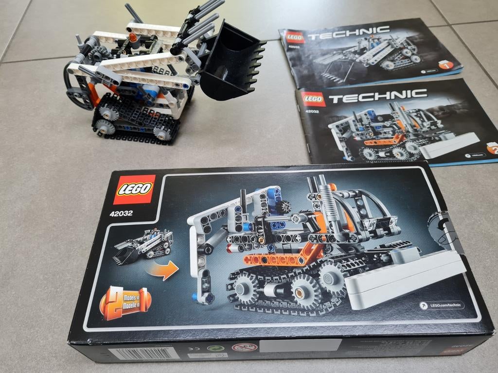 Lego Technic 42032 Compact rupslader, Compleet, Lego, Ophalen of Verzenden, Zo goed als nieuw