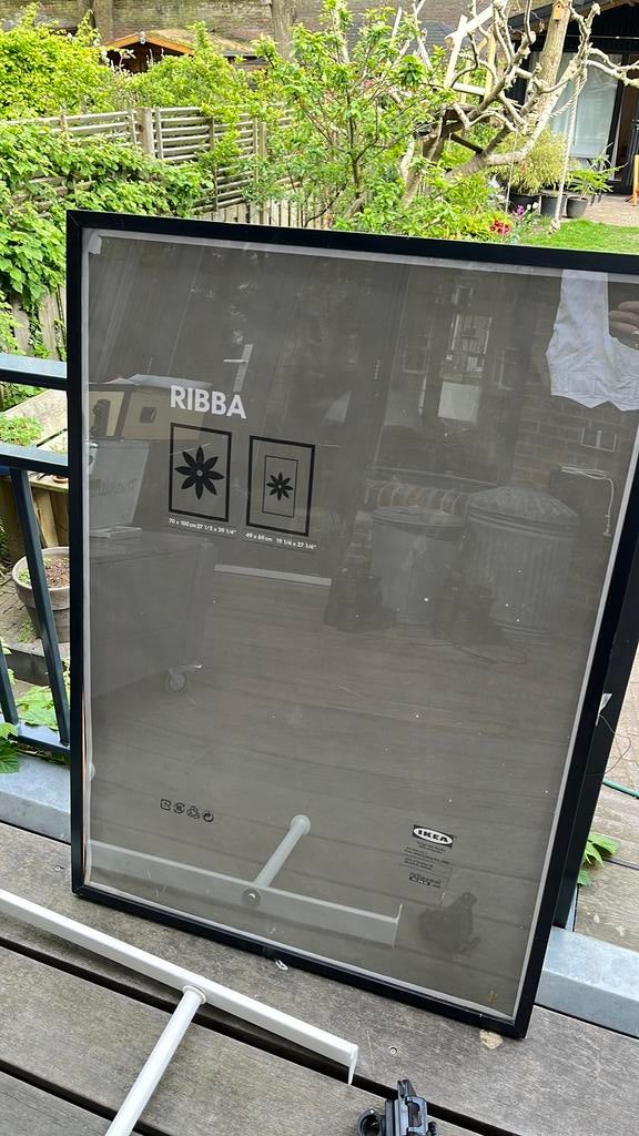 Ikea ribba lijst zwart GRATIS 70-100, Ophalen, Zo goed als nieuw
