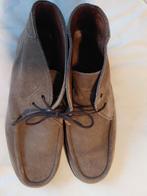 Mooie suède halfhoge herenschoenen mt.43 (9), Kleding | Heren, Ophalen, Zo goed als nieuw, Bruin