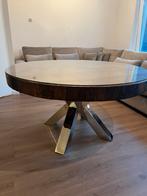 Eettafels, Huis en Inrichting, Tafels | Eettafels, Ophalen of Verzenden, Gebruikt, Rond, 100 tot 150 cm