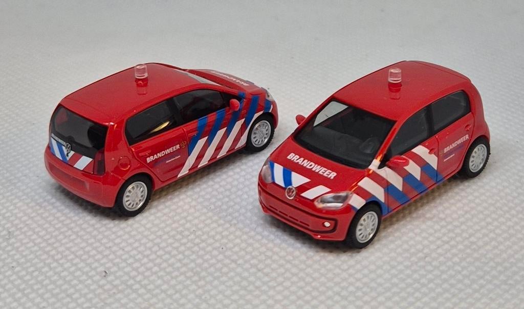 VW UP Brandweer Amsterdam, Ophalen of Verzenden, Nieuw, Auto, Herpa
