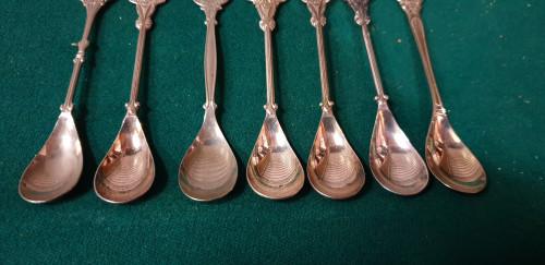 koffielepels arnhem 7 stuks, Ophalen of Verzenden, 'T Olde Gre-j, Info@toldegrej.nl, Endepoelstraat 20f Didam