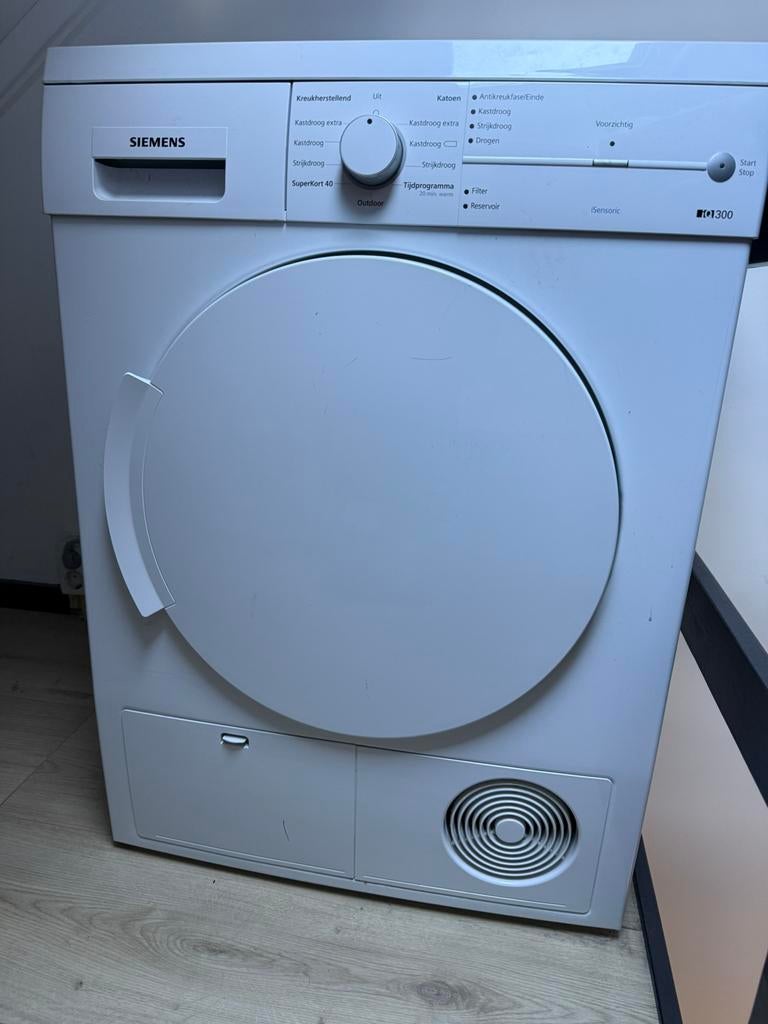 Siemens IQ300 condensdroger te koop, Witgoed en Apparatuur, Ophalen, 6 tot 8 kg, Zo goed als nieuw, 85 tot 90 cm