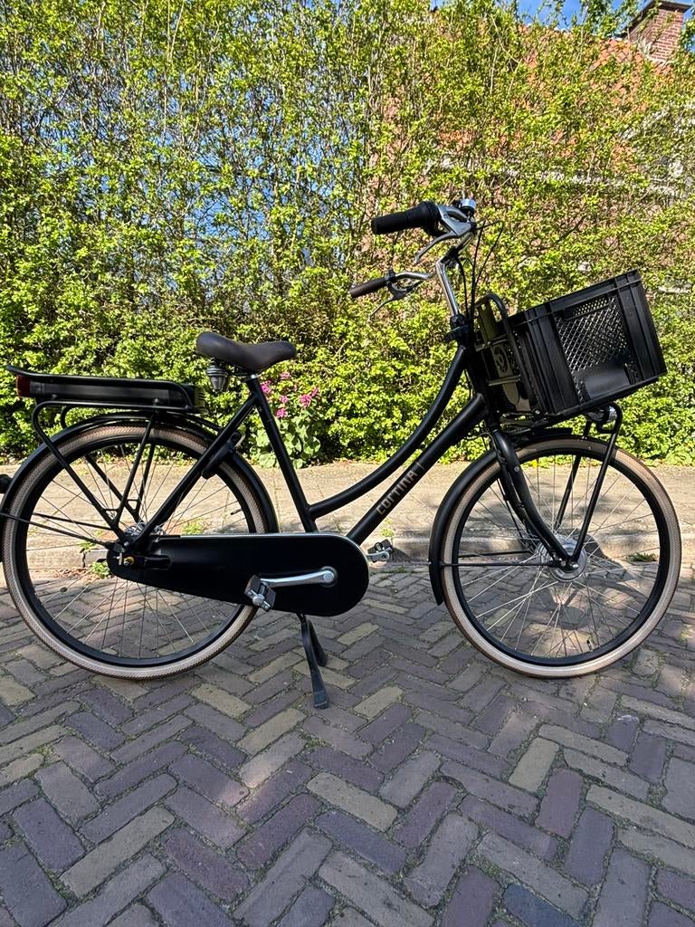 zgan cortina eu4 transport met slechts 2376 km en 400wh accu, Fietsen en Brommers, Elektrische fietsen, Ophalen, Zo goed als nieuw