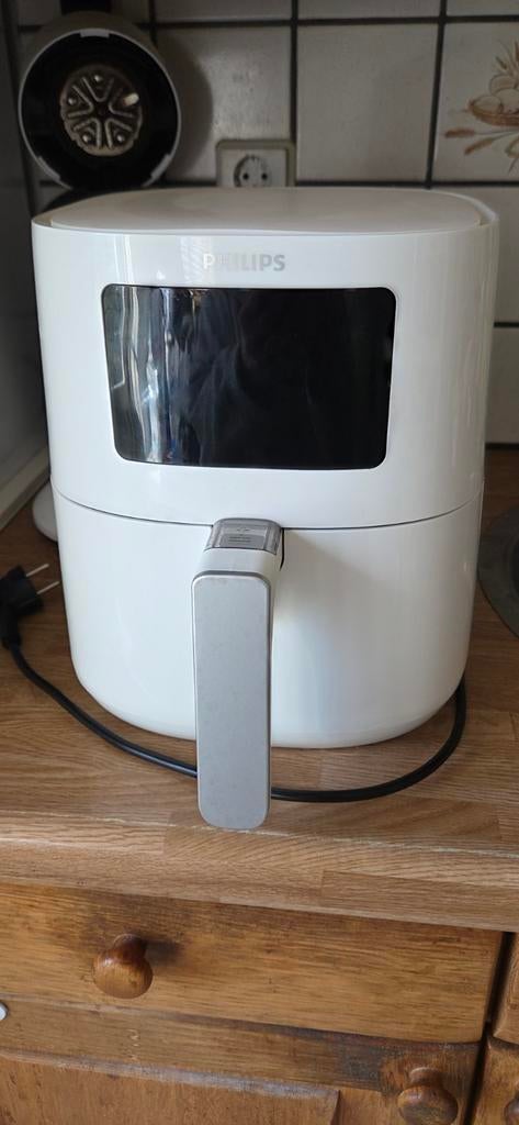 Airfryer wit, Witgoed en Apparatuur, Airfryers, Ophalen, Zo goed als nieuw, Airfryer