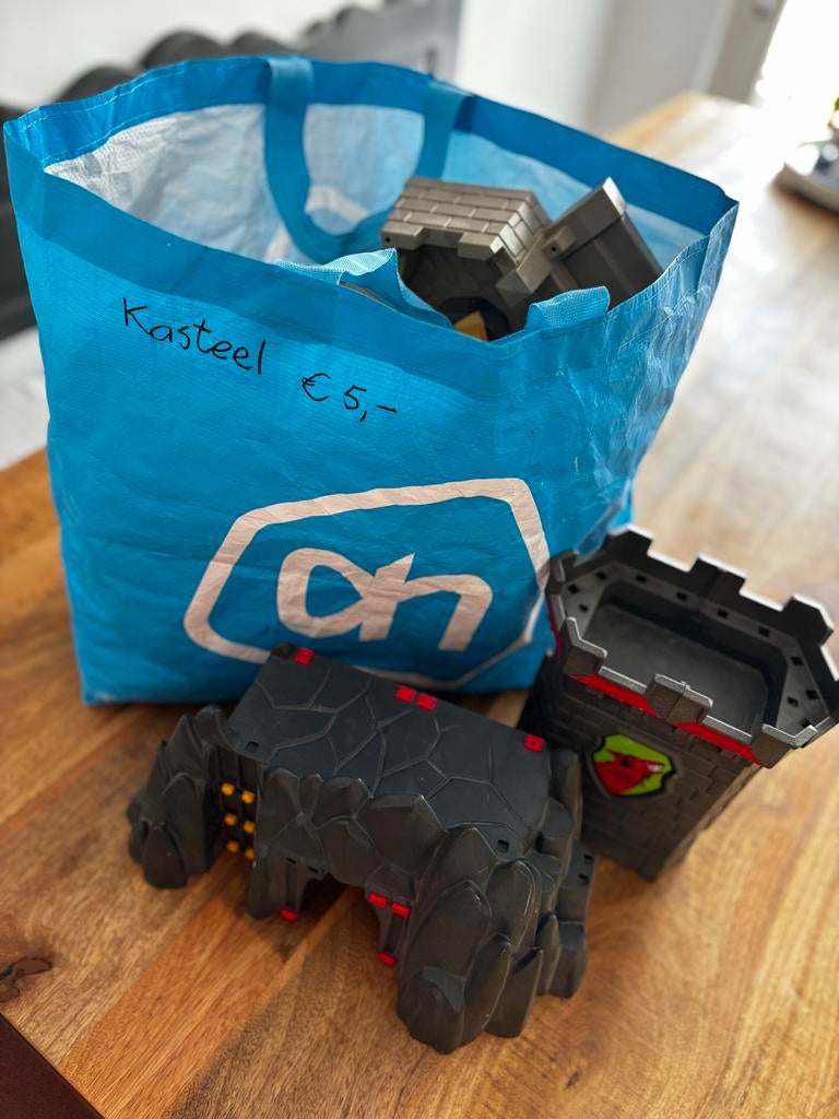 Playmobil kasteel onderdelen en accessoires, Ophalen, Gebruikt, Los playmobil