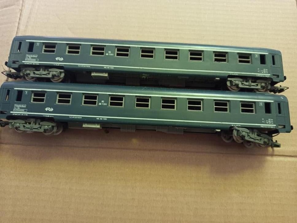 Jouef rijtuig ns, Hobby en Vrije tijd, Modeltreinen | H0, Gebruikt, Gelijkstroom, Jouef, Wagon