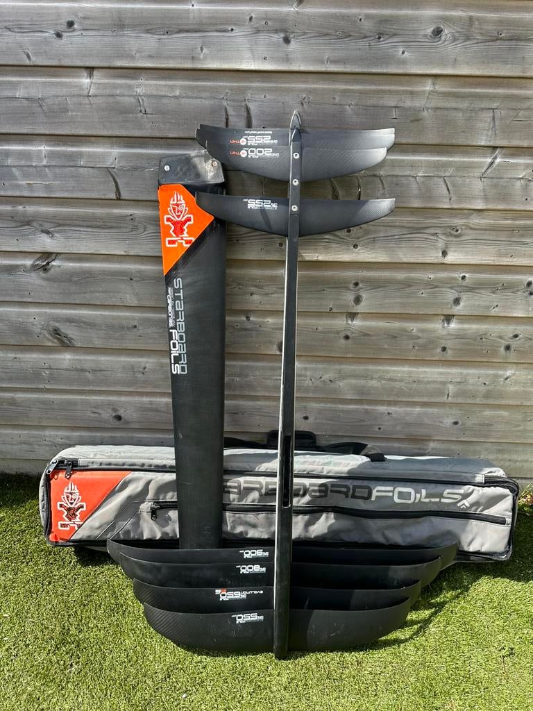 Starboard Windfoilset (foil), Watersport en Boten, Gebruikt, 7 m² of meer, Met draagtas, Ophalen of Verzenden