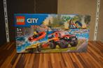 Lego City 60412 I 4x4 brandweerauto met reddingsboot Nieuw, Ophalen of Verzenden, Nieuw, Complete set, Lego