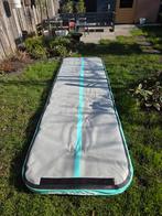 Gymrex Opblaasbare Turnmat / Airtrack - 90x290 cm, Sport en Fitness, Gebruikt, Overige kleuren, Materiaal, Maat 36 t/m 42