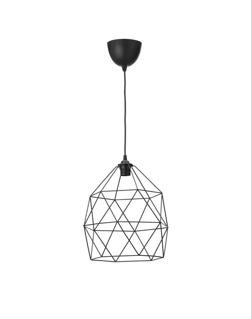 Brunsta  hanglamp 30 cm incl gloeilamp, Ophalen of Verzenden, Zo goed als nieuw, Metaal, 50 tot 75 cm