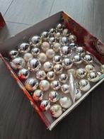 Vintage glazen kerstballen, Diversen, Kerst, Ophalen of Verzenden, Gebruikt