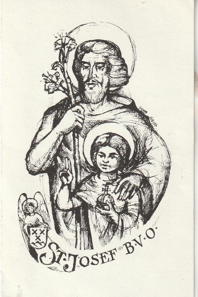 Bidprentje Adrianus Hendrikus Gieles 1889-1980, Ophalen of Verzenden, Bidprentje