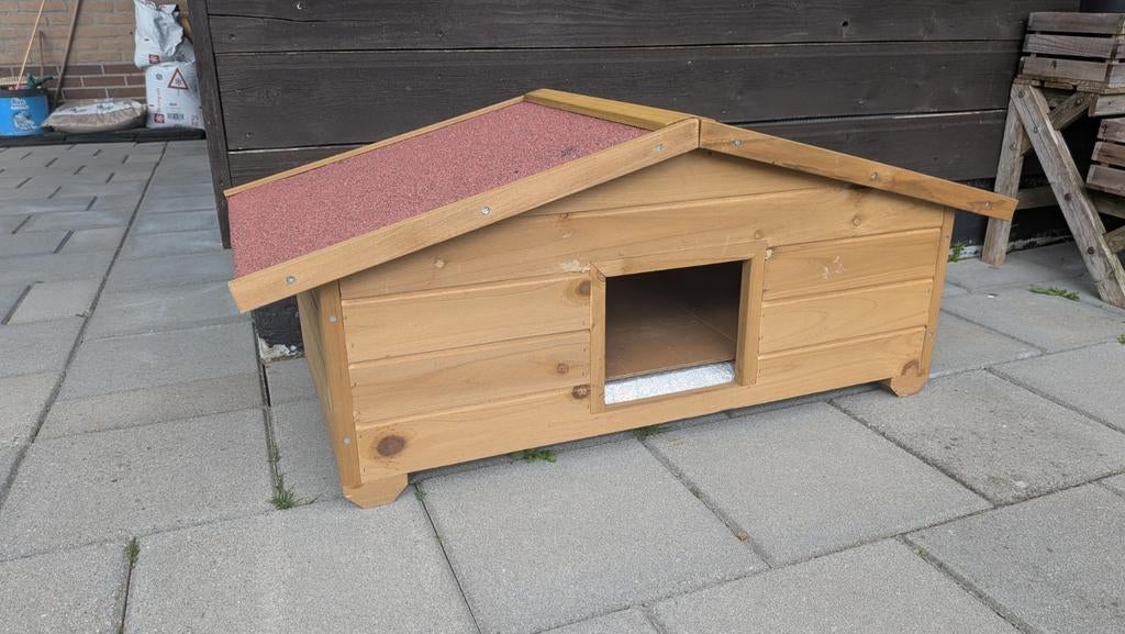 Houten Hok voor katten Buiten/Binnen, Ophalen of Verzenden, Nieuw