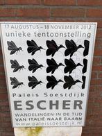 PALEI SOESTDIJK ESCHER TENTOONSTELLINGS POSTER /AFFICHE, Ophalen of Verzenden, Zo goed als nieuw, A1 t/m A3