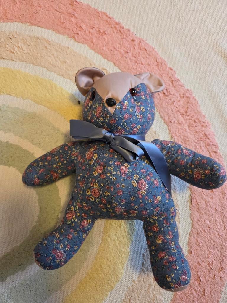 Handmade handgemaakte knuffel beer/ muis stevige vulling, Ophalen, Nieuw, Beer, Middelgroot (20 tot 80 cm)